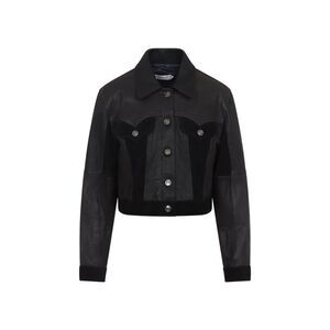 Versace Leather Jacket Women